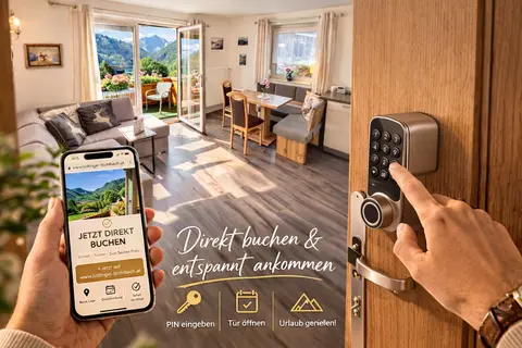 Self Check-in Ferienwohnung in Bichlbach – Direktbuchung ohne Portalgebühren