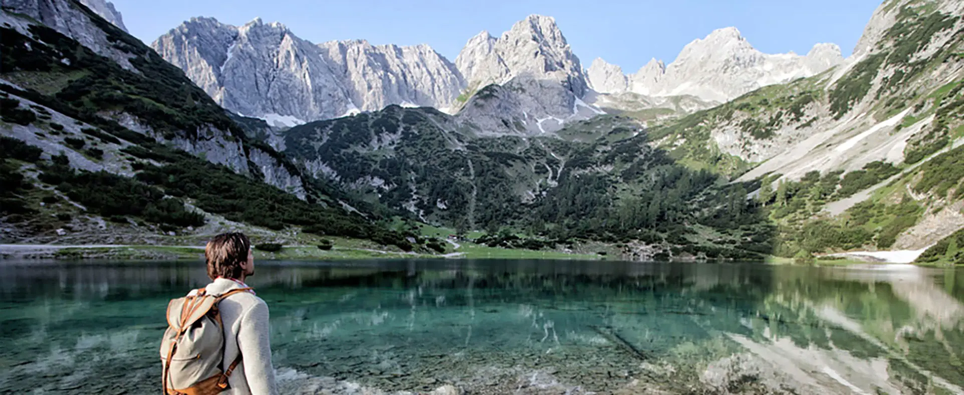 Baden im Badesee Bichlbach