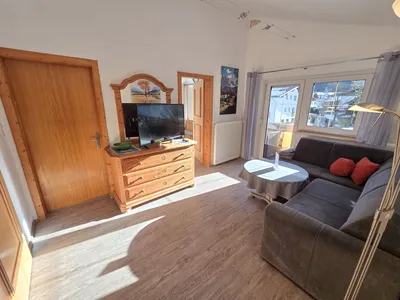 Wohnzimmer Ferienwohnung Luttinger