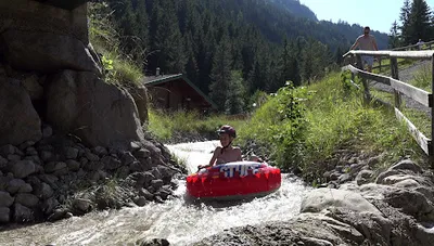 Kinder-Rafting Bichlbach Badesee